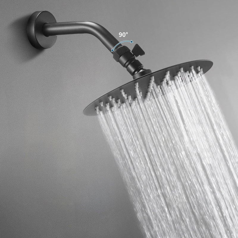 Brass Shower Head Shut Off Valve, Water Flow Control Valve,