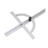 Woodworking Protractor Carbon Steel High Accuracy Easy Read Portable Adjustable
