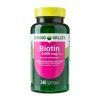 Spring Valley Biotin 5000 mcg Softgels, Hair Skin & Nails