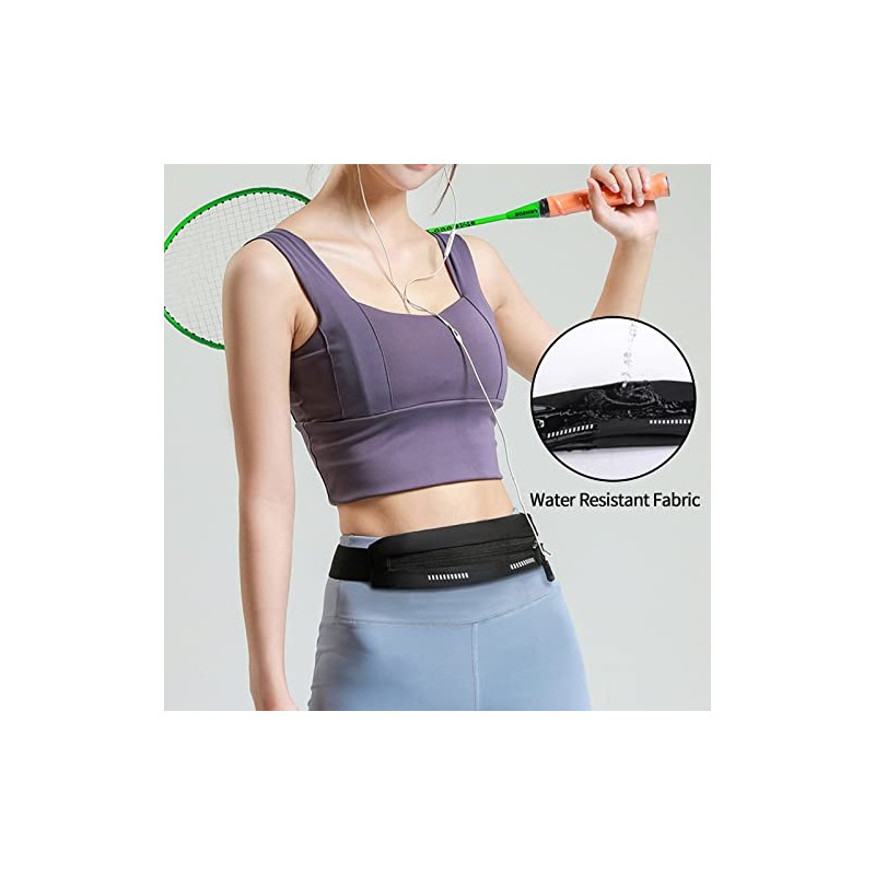 Rionera delgada para correr, cinturn de cintura para mujeres y