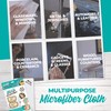 Molly’s Marvelous - Streak-Free Polishing Cloth, Lint-Free Microfiber Cleaning Cloth,