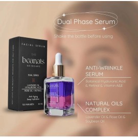 Beanats Hypoallergenic Anti-Aging Serum Hyaluronic Acid+Lavender Oil+Retinol