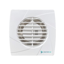 Masterfan Extractor de Aire Inter color Blanco, silencioso, elimina olores, vapor y humedad, para baño, cocina(5")