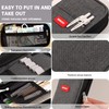 Large Capacity Pencil Case, Expandable Stationery Bag with Zipper compartments,