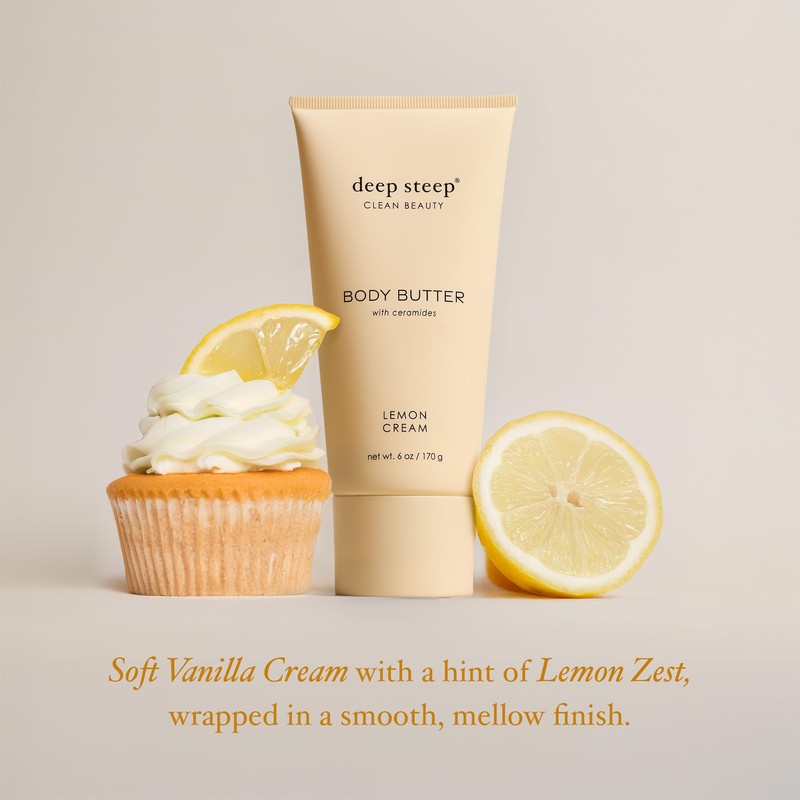 Deep Steep Body Butter, 6 oz – Rich Moisturizer with
