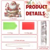 DOMROM Santa Claus Diamond Art Painting Hanging Kit for Adults