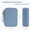Bevegekos Tablet Accessories Case Bag, Travel Large Electronics Organizer for