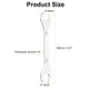 sourcing map Thin Open End spanners SAE, 5/8x11/16 Inches, Slim