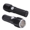 Flash Light P01 Portable Waterproof Black Handheld Flashlights with Data