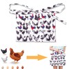 YULIAO Apron for eggs, pocket eggs apron, egg collecting bags,