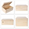 Creative Deco Wooden Box with Lid, 30 x 20 x