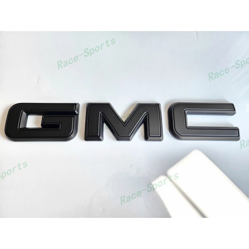 Auto GMC OVERLAY Front Matte Black GMC Emblem 2020+ Acadia