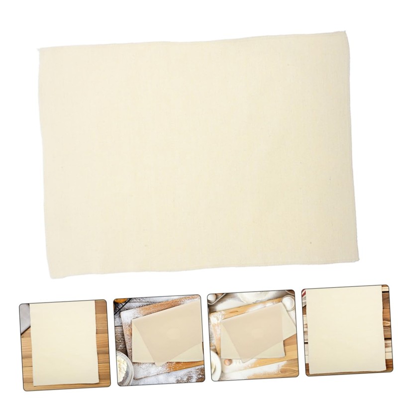 NOLITOY 4pcs Bread Proofing Cloths Reusable Baking Towels for Sourdough