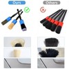 MVEQRRN 3pcs Car Detailing Brush Set-1pcs Boars Hair Car Detailing