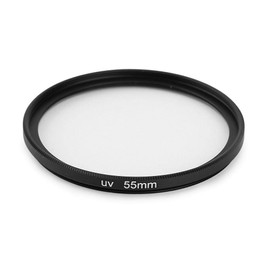 V BESTLIFE Filtro de Lente UV, Filtro Ultravioleta de 55 mm para para para para para Minolta para para Pentax para paraTamron para Sigma, etc.