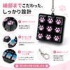 キーボード キーホルダー 九キー フィジェットトイ 肉球デザイン クリッカー ストレス解消 おもちゃ メカニカルキーボード風 無限ボタン