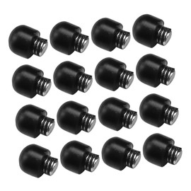 FRCOLOR 50pcs Hair Scissors Rubber Silencer Accessories Noise Reduction Vibration Dampening for Hair Styling Tools Design for Barbers Stylists Diameter