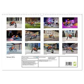 Simson S51c (Wandkalender 2025 DIN A3 quer), CALVENDO Monatskalender [Calendar] Michael Allmaier/PhotoArt Allmaier/MA-Photography
