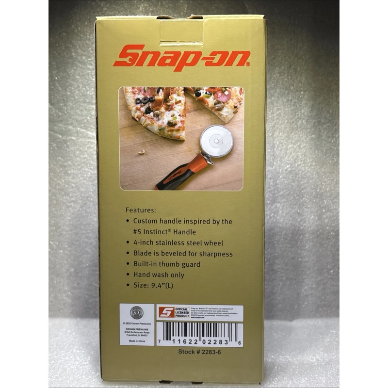Snap-on New Snap-on Tools Instinct Handle Inspired Pizza Cutter