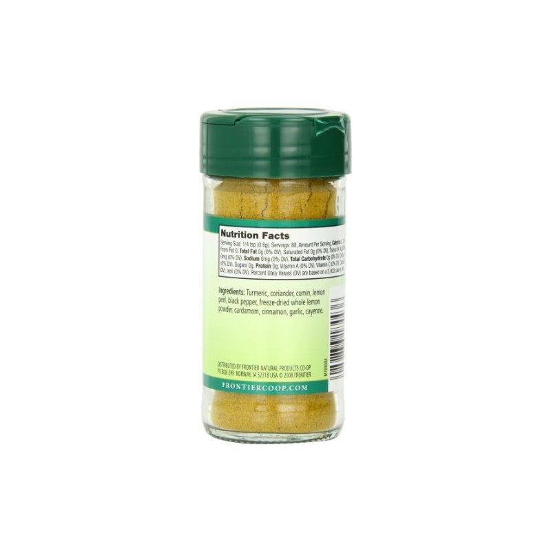 Frontier Co-op Indian Curry Seasoning, 1.87 Ounce Bottle, Complex Flavor