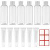 12 Pcs Plastic Squeeze Bottles, 10ml Empty Lip Gloss Tubes