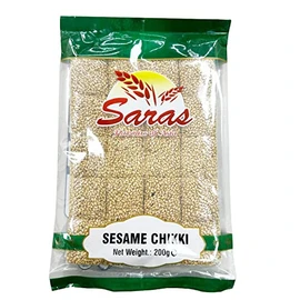 Saras Sesame Chikki | Crispy and Delicious | Best Sweet Treat | 200g
