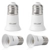 DiCUNO E26 3CM/1.2 Inch Socket Extender, E26 Lamp Bulb Socket