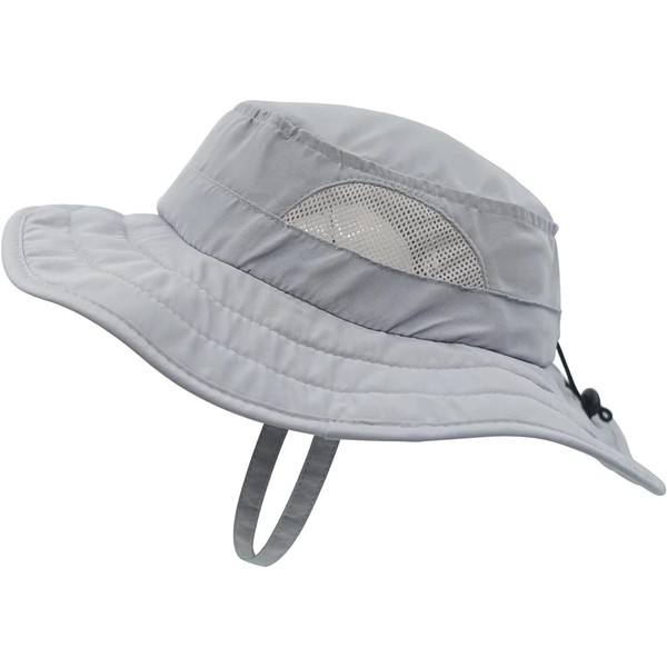 Magracy Kids Adventure Mesh Sun Hat Wide Brim UPF 50+