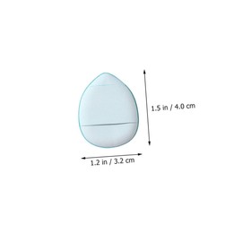 Gatuida 15Pcs Mini Finger Makeup Puff Breathable Small Cosmetic Powder Applicators for Effortless Makeup Application and Removal for All Skin Types and Ups