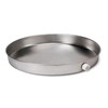 Everflow AWHP28 Aluminum Water Heater Drain Pan with 1 in.