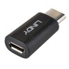 LINDY USB 2.0 Type C Male to Micro-B Female Adapter