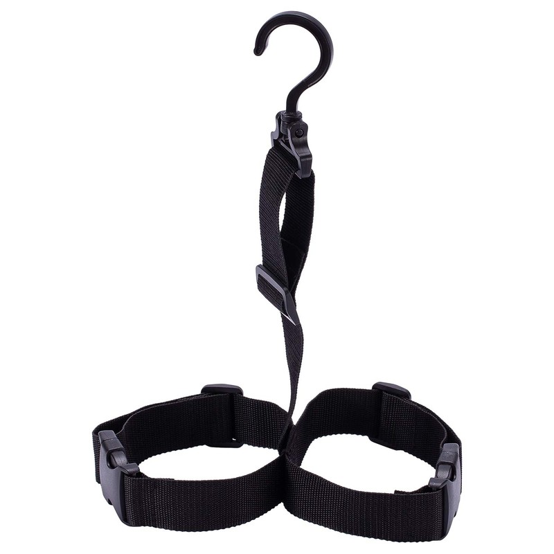 BASSDASH Fishing Wader Boot Hanger Adjustable Strap for Storage Drying