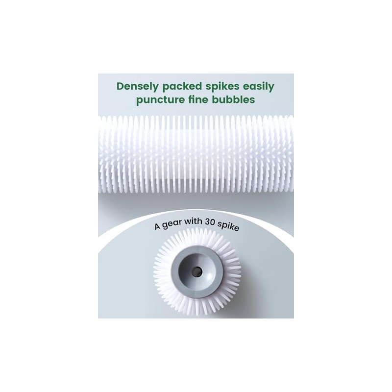 VOOMEY Spiked Roller for Self Leveling Concrete, 9 Inch Epoxy