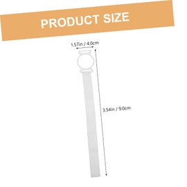 ORFOFE 6pcs Moxa Fixator Elastic Bands Wear-resistant Moxa Straps for Leg Wrist Knees Portable Bands Moxibustion Accessory