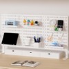 siawadeky Perforated Board Clamps 1 Pair Desk Punching Board Tabletop