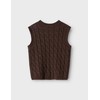NAME IT Boy Knitted Vest Regular Fit, Bracken