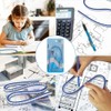 YUHENGCT Flexible Ruler, Curved Ruler, 15.7 inches (40 cm), Snake