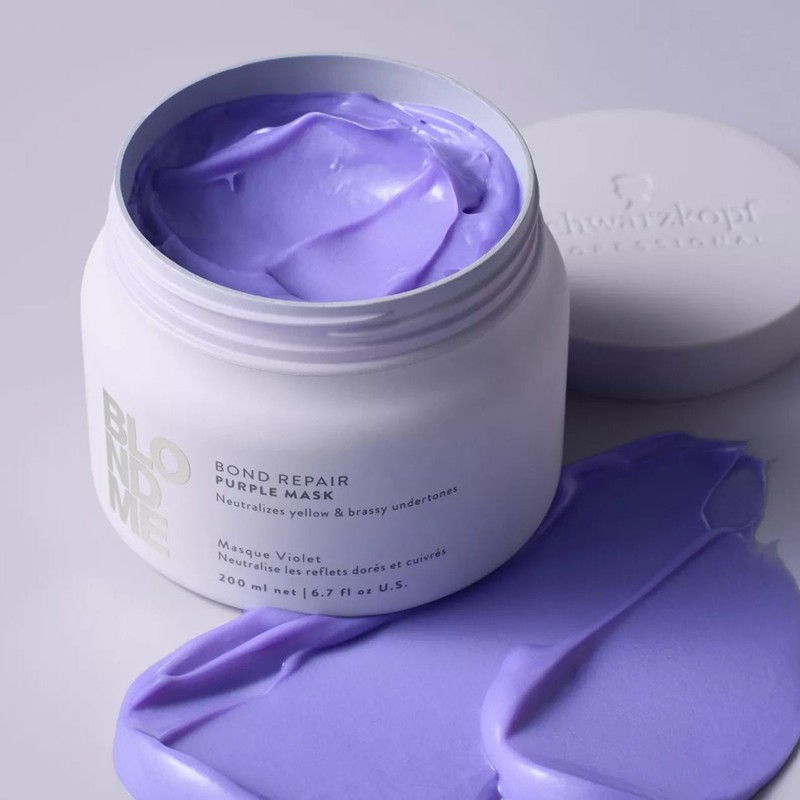 Schwarzkopf Blondme Bond Repair Purple Mask 200ml