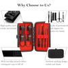 Manicure Set 7 Pieces Stainless Steel Nail Care Set Nail