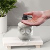 Sylfu Owl Ceramic Liquid Soap Dispenser - 15.2oz Refillable for