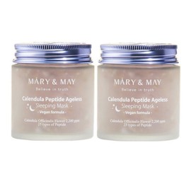 (1+1) Marienmay Vegan Calendula Peptide Ageless Sleeping Mask 110g / (1+1) 마리엔메이 비건 카렌듈라 펩타이드 에이지리스 슬리핑 마스크 110g