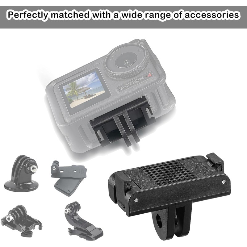 Magnetic Adapter Mount Compatible with DJI Osmo Action 5 Pro