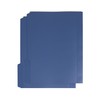 U Brands Performance Poly File Folders Set, Office Supplies, Blue,