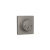 Lock Scout Deadbolt with Square Trim, Keyed 2 Side, Satin