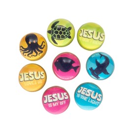 Fun Express Mini Under the Sea VBS Bouncy Balls - 12 Piece, Vacation Bible School 2024