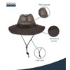 Dorfman Pacific Co. Men's Weathered Cotton Big Brim with Mesh,