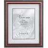 Lawrence Frames Walnut Finish 5x7 Picture Frame - Gold Bead