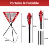 Pitrungo Baseball Softball Detachable Portable Batting Practice Ball Caddy Use