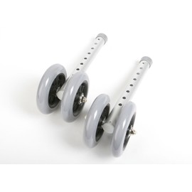 Medline Dual 5 in. Wheels for Bariatric Walker, 1 Pair