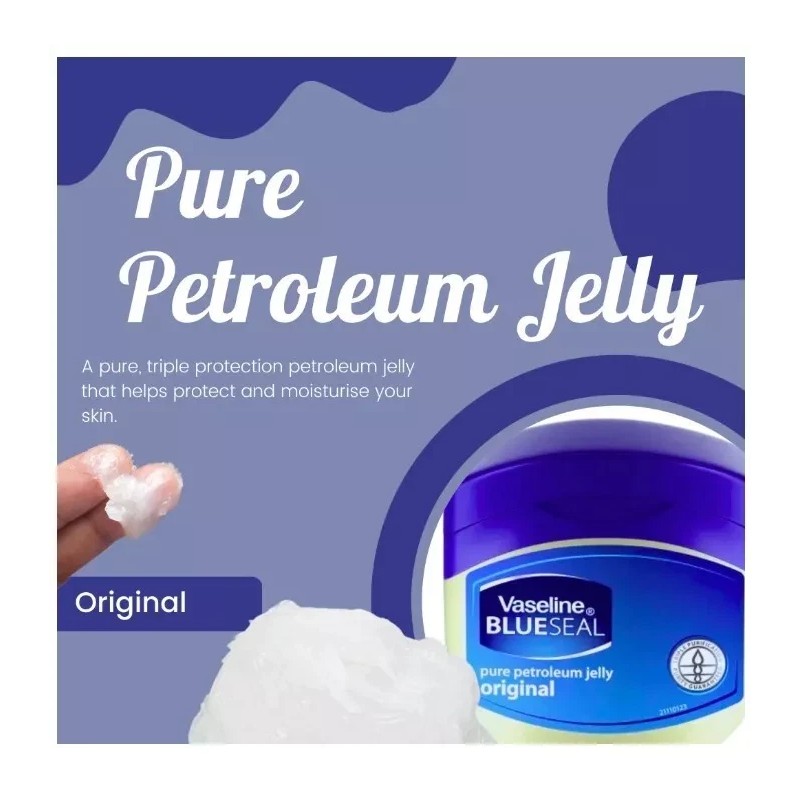 Vaseline BlueSeal Petroleum Jelly Variety Bundle, 1.75oz Jars (Set of